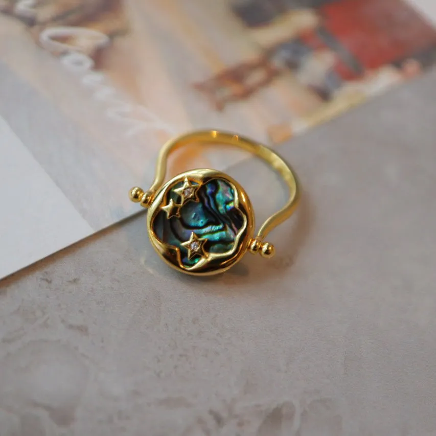 Personalized Reversible Double Side Ring