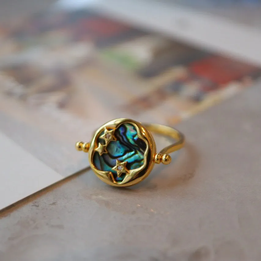 Personalized Reversible Double Side Ring