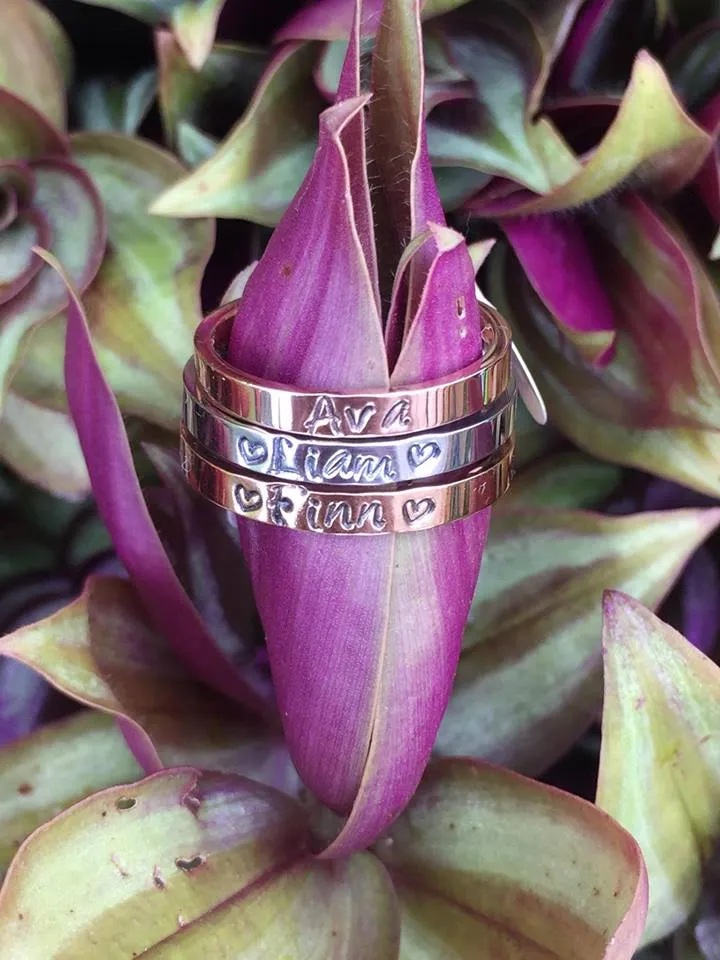 Personalized Rings