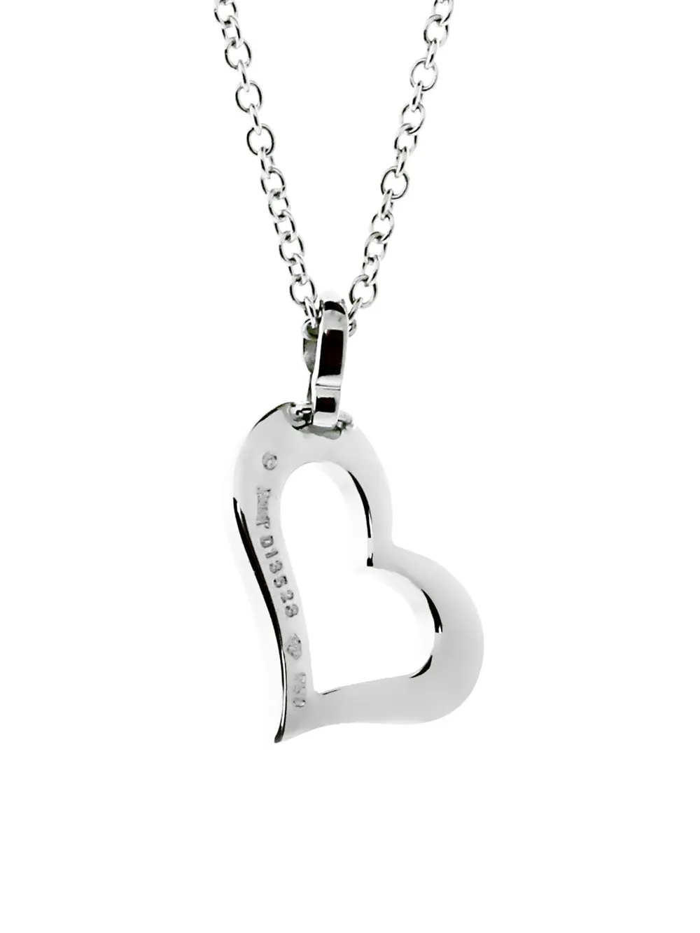 Piaget Diamond Heart White Gold Necklace