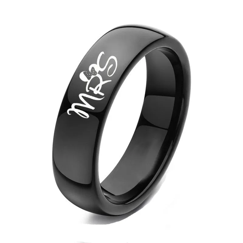Plated Sun and Moon Promise Ring Anel Falange Championship Rings