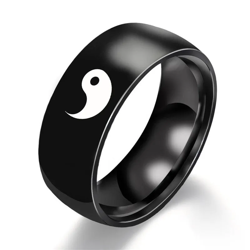 Plated Sun and Moon Promise Ring Anel Falange Championship Rings