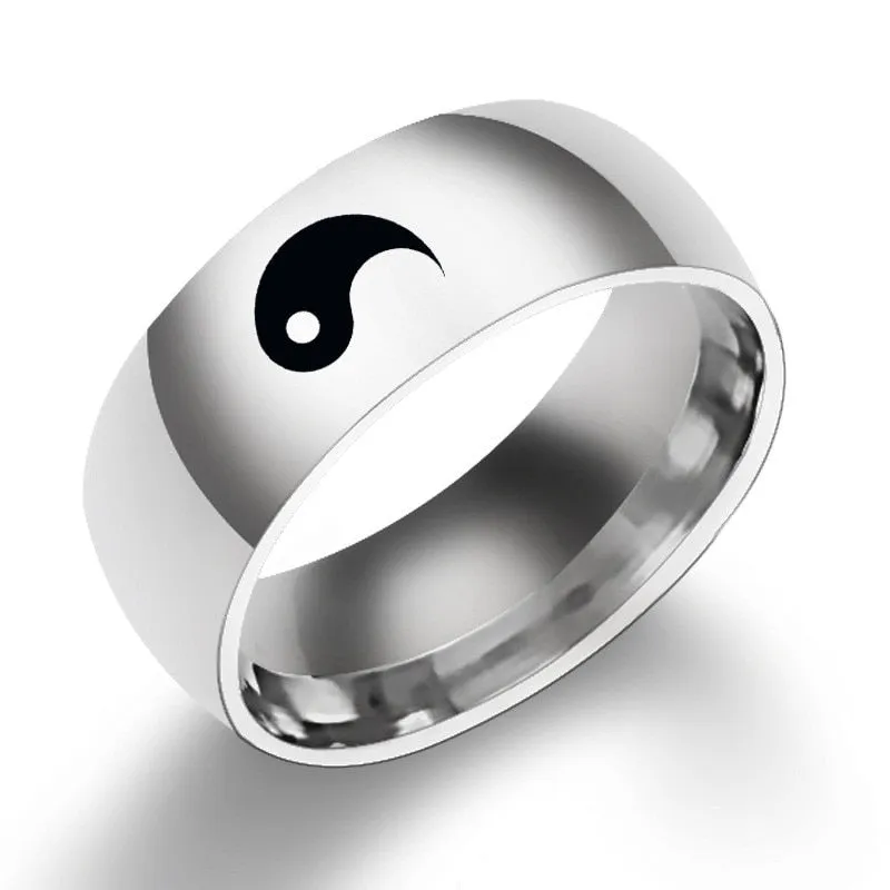 Plated Sun and Moon Promise Ring Anel Falange Championship Rings