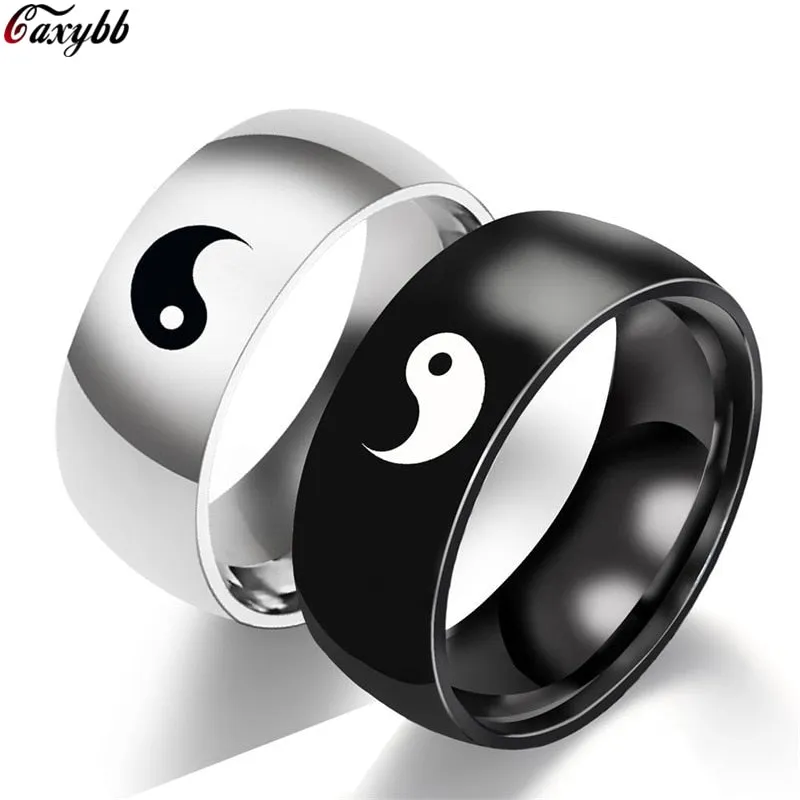 Plated Sun and Moon Promise Ring Anel Falange Championship Rings