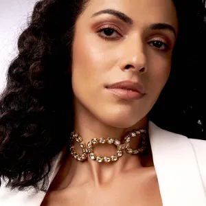 Polki Choker Necklace - JUJBR23N30