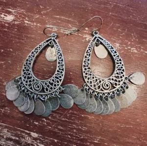 RECYCLED I Will Rise Dangle Earrings