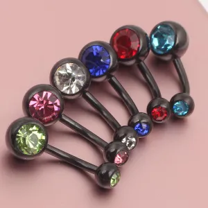 Rhinestone Belly Button Rings