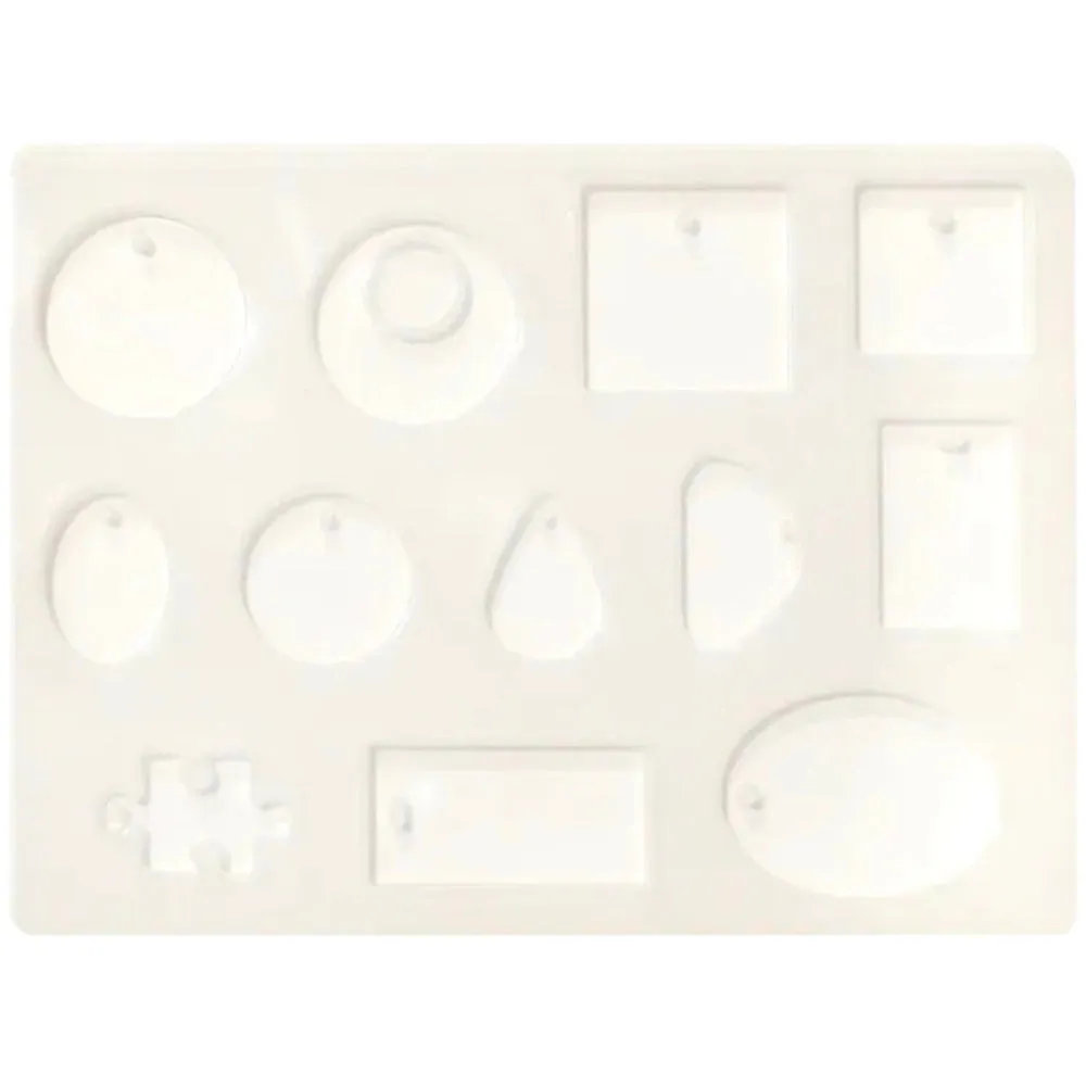 Ribtex Silicone Mould Pendents