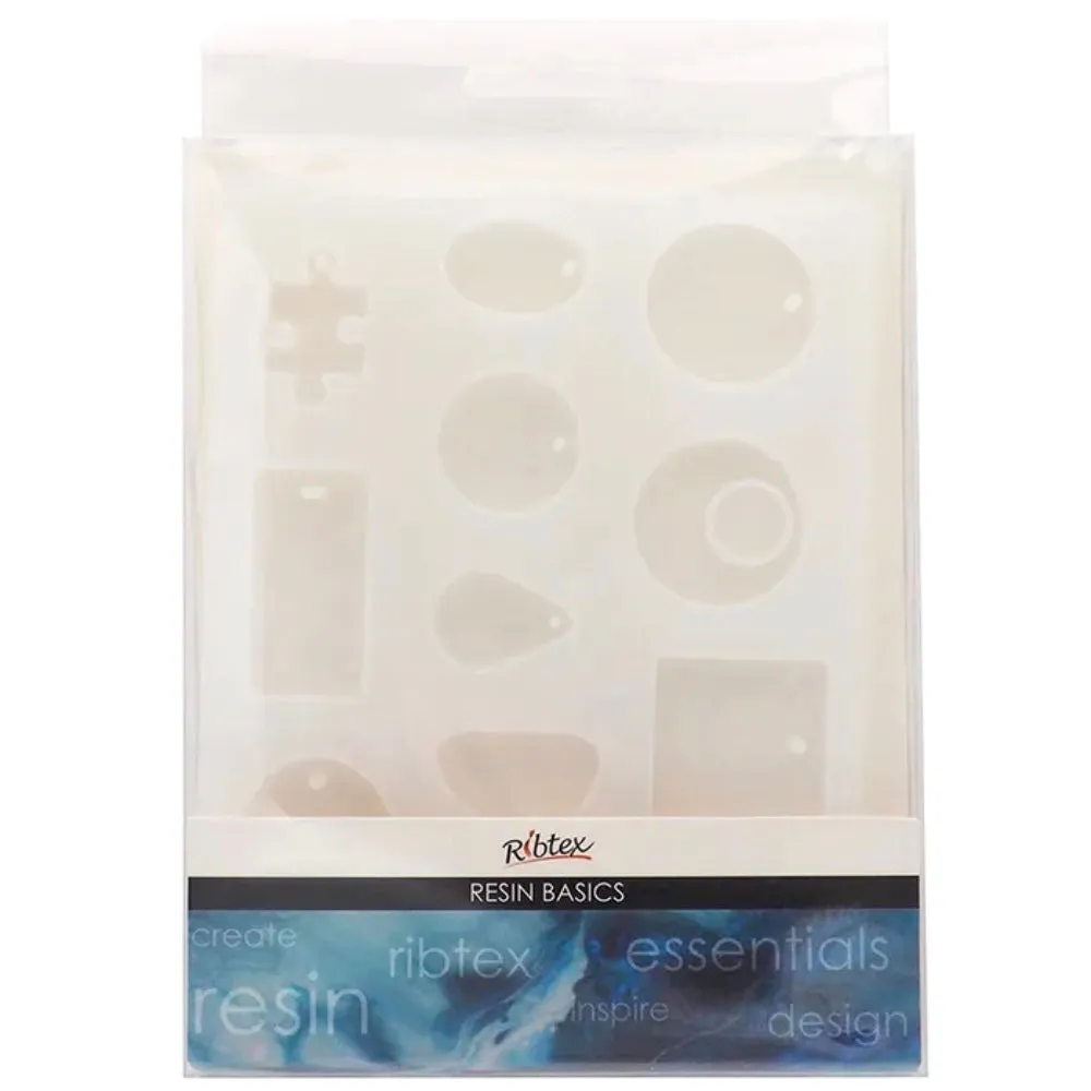 Ribtex Silicone Mould Pendents