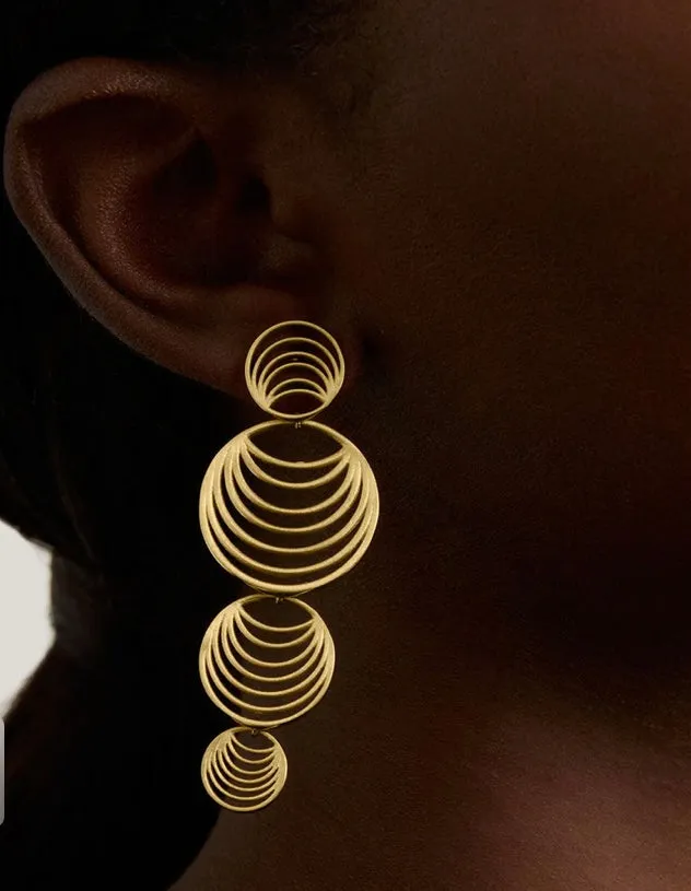 Salvador Long Drop Earrings