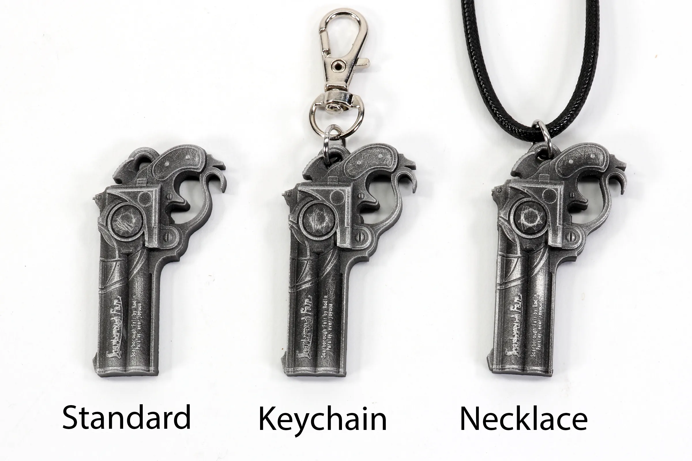 Scarborough Fair Gun Keychain / Necklace - Bayonetta