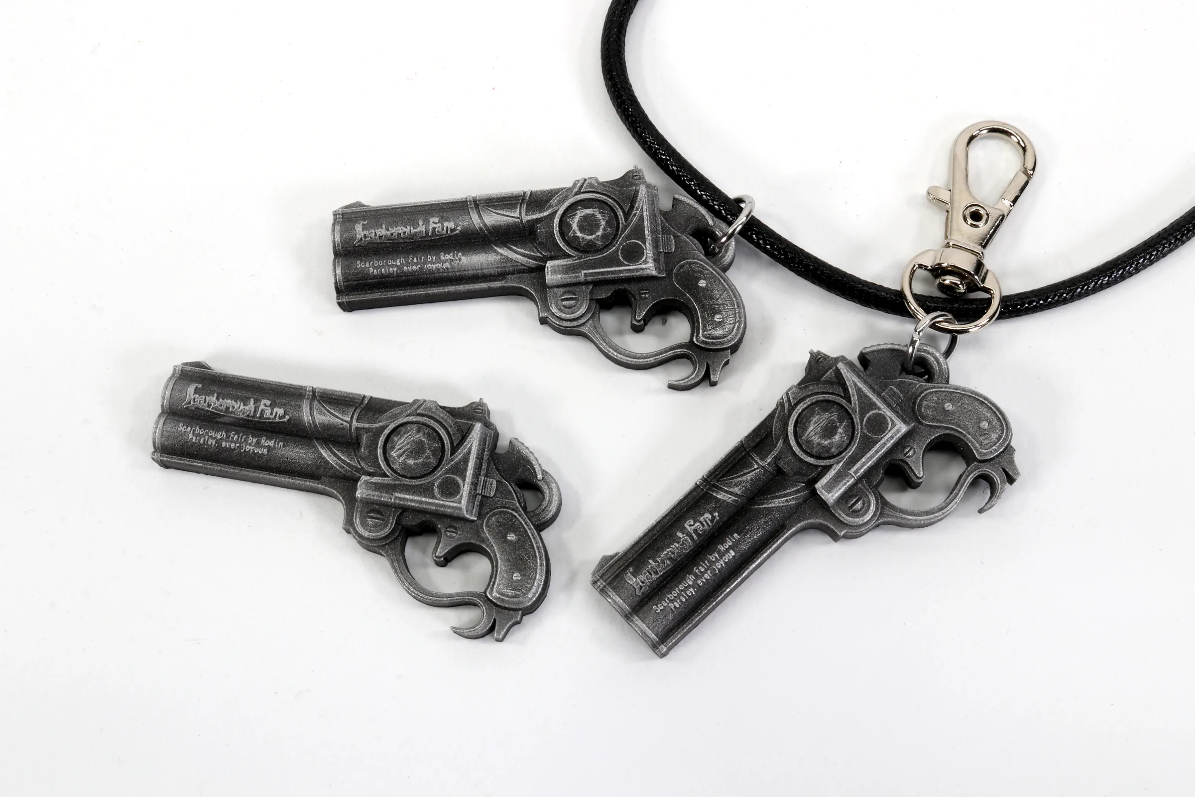 Scarborough Fair Gun Keychain / Necklace - Bayonetta