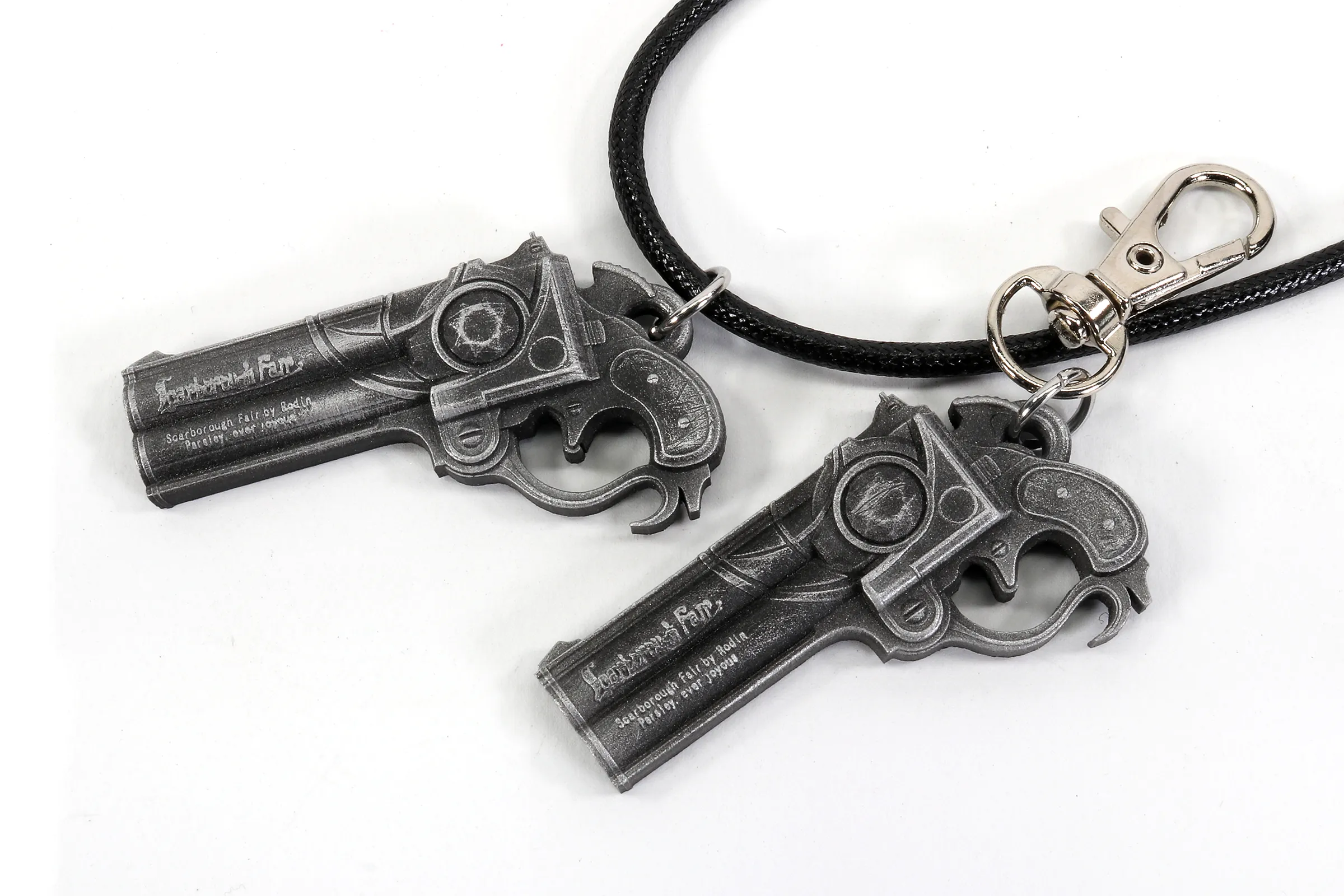 Scarborough Fair Gun Keychain / Necklace - Bayonetta