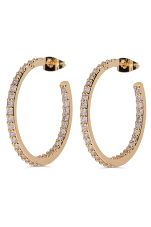 Serena Hoops - Clear