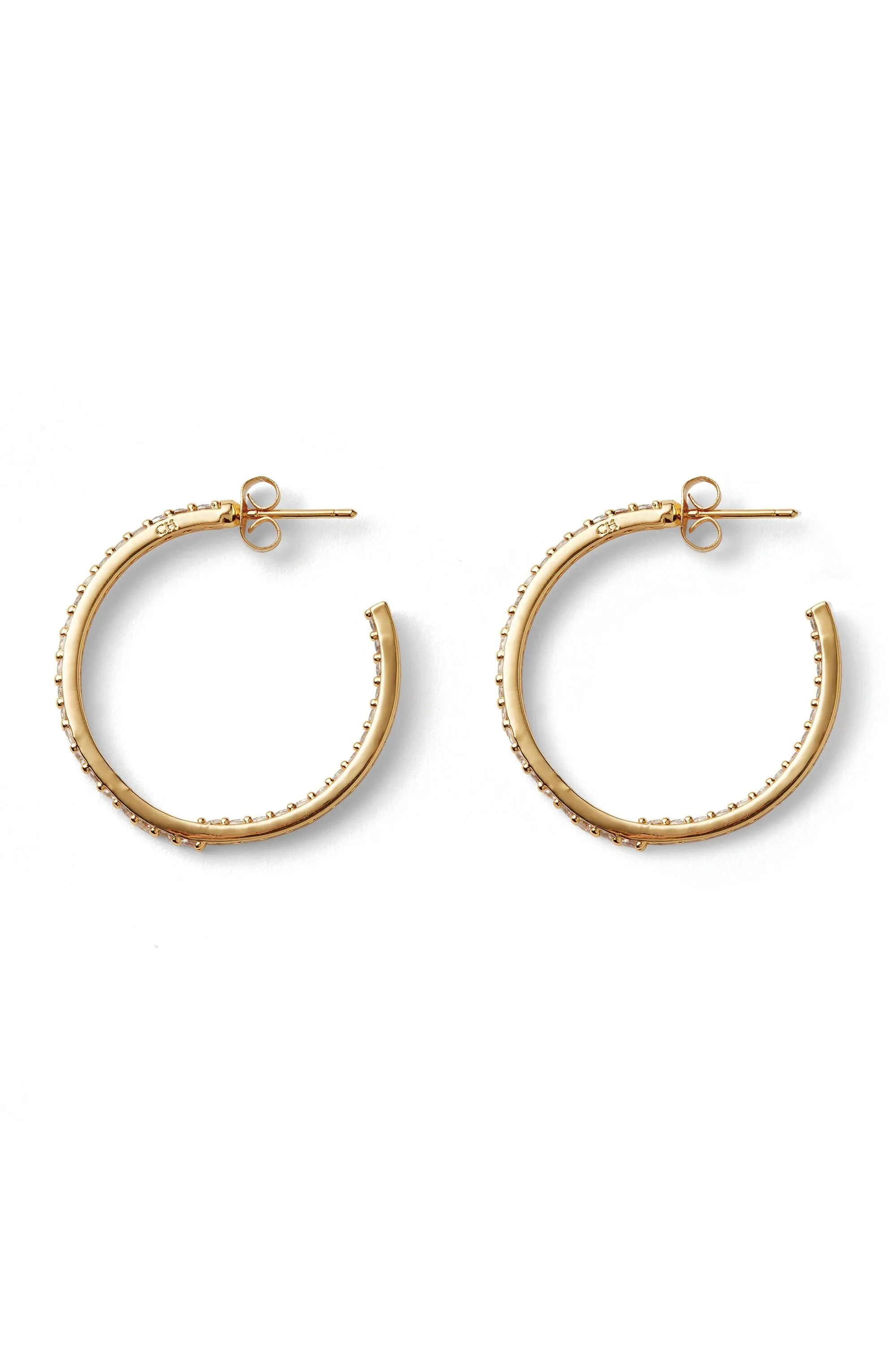 Serena Hoops - Clear