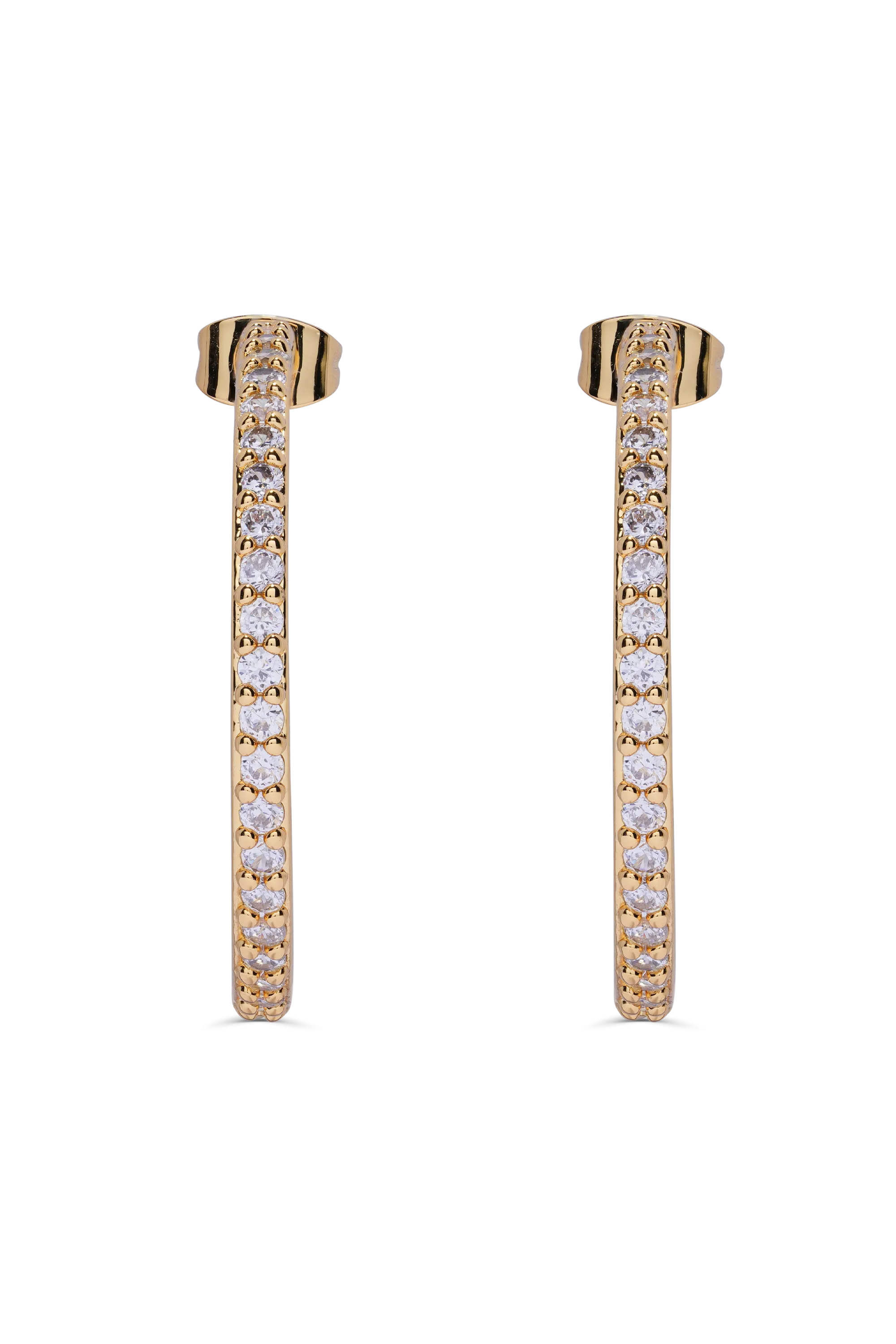 Serena Hoops - Clear
