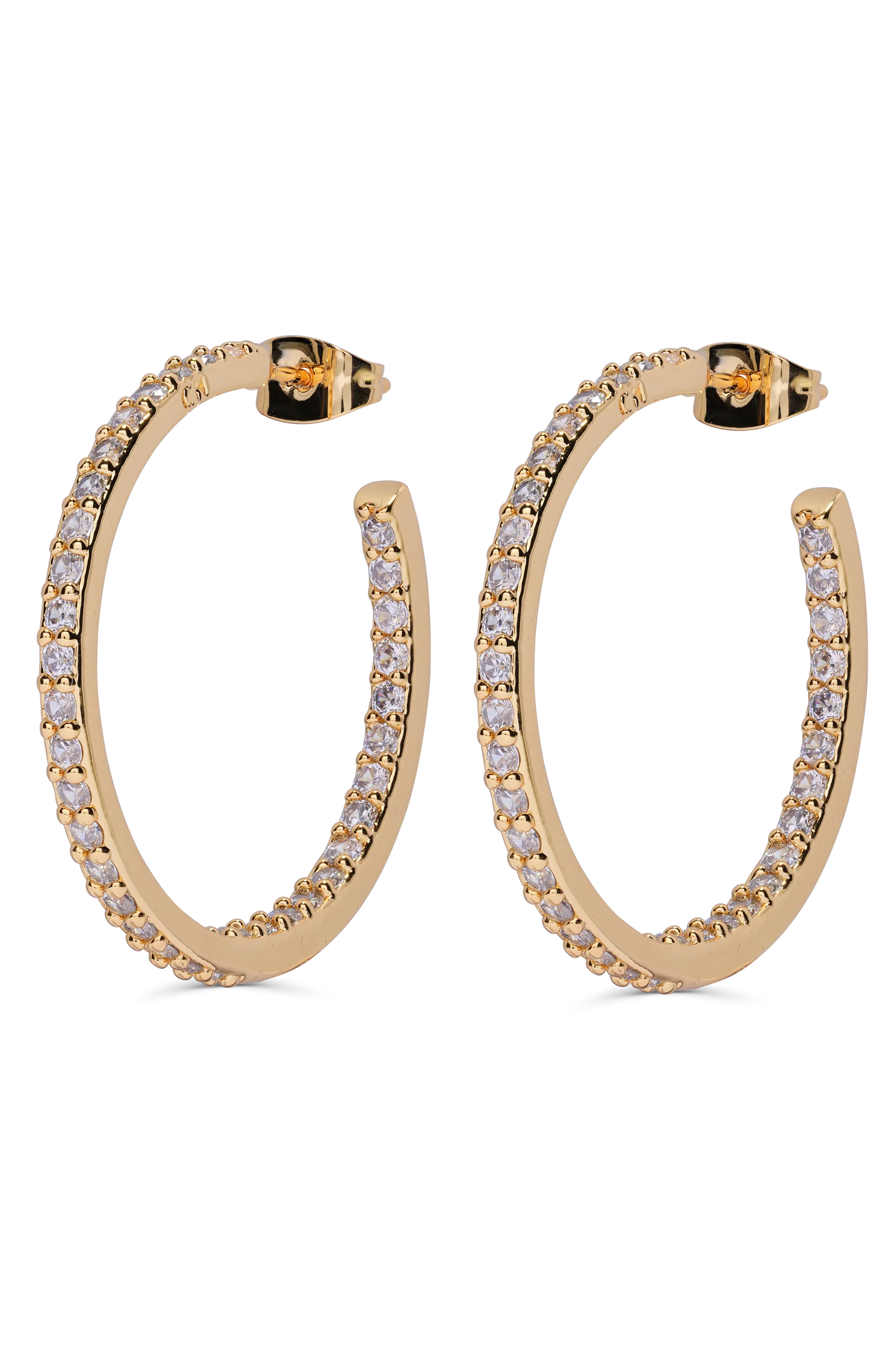Serena Hoops - Clear