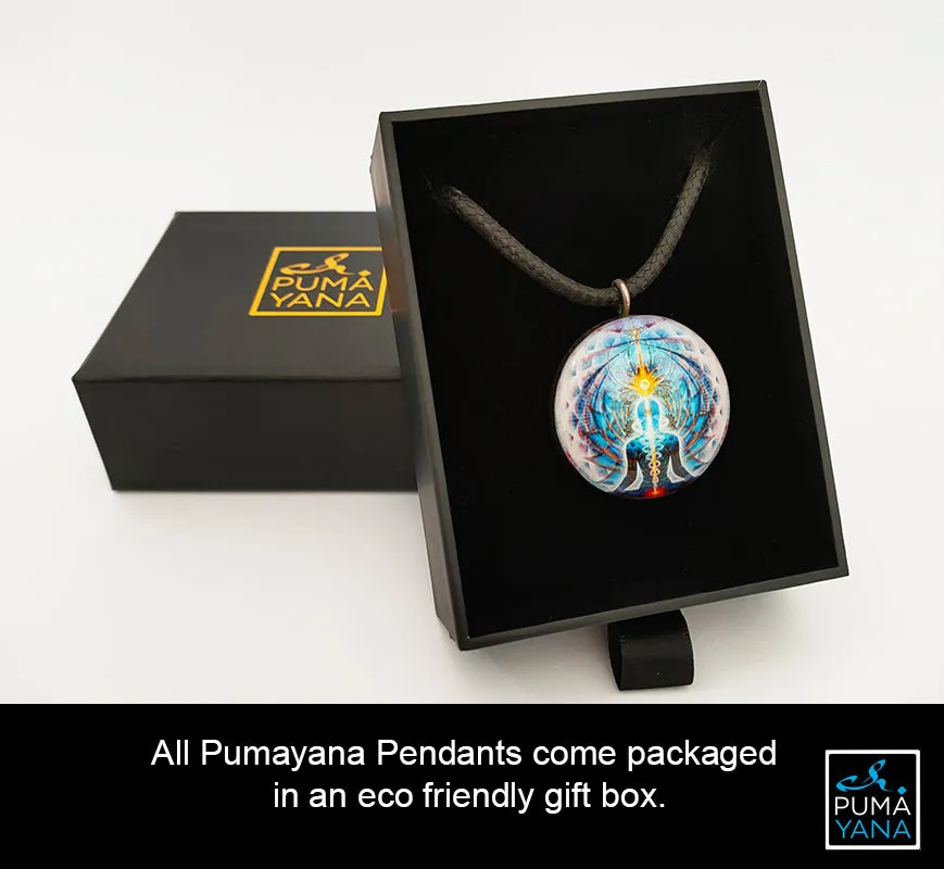 Shamanic Orgone Pendant | EMF Protection | Manda Jaguar Healer