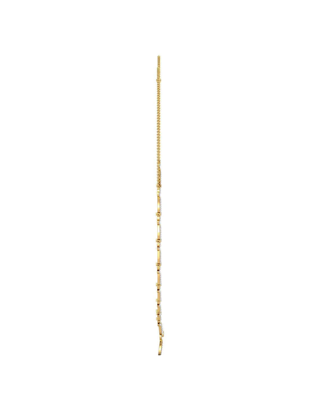 Shimmer Strokes Necklace