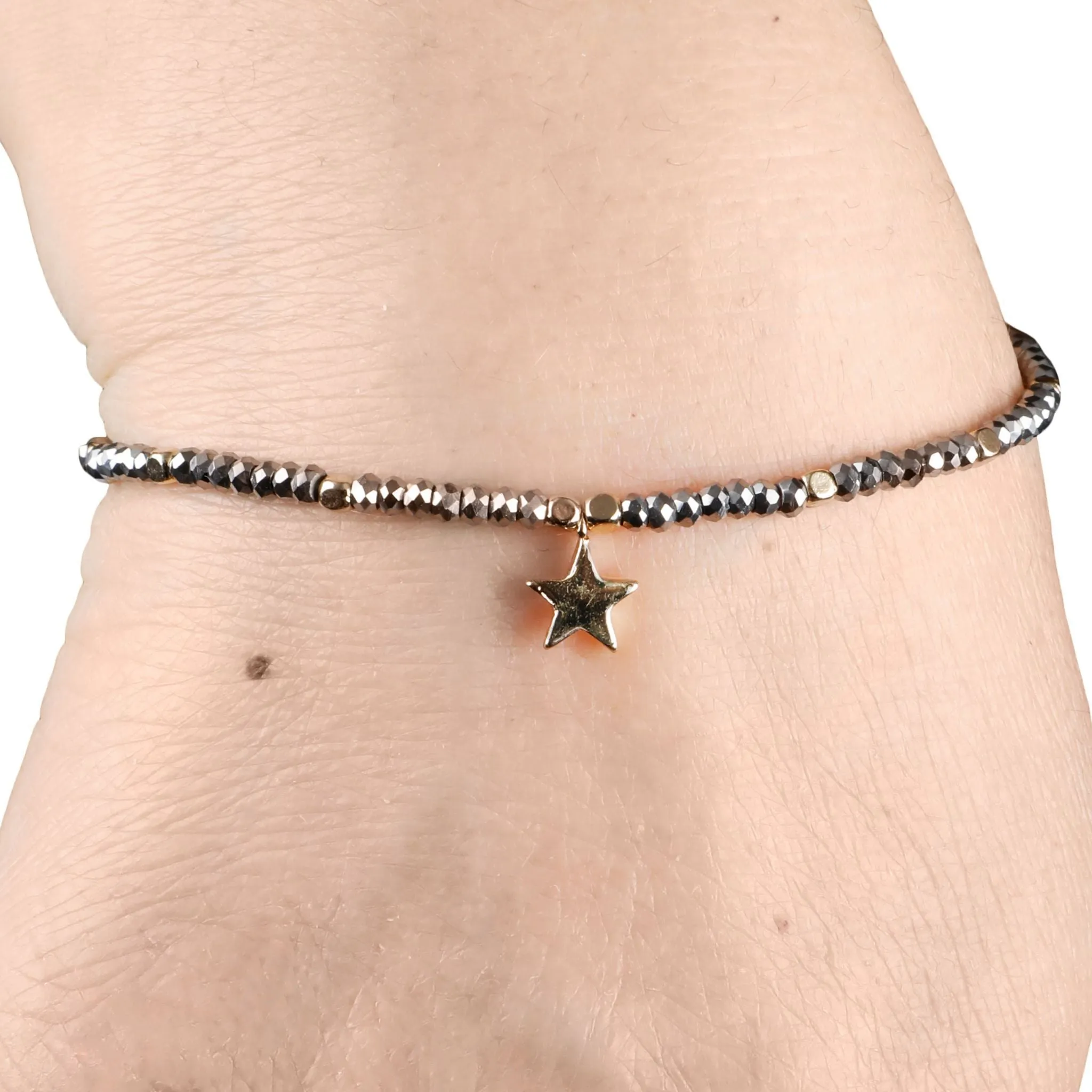 Single Star Beaded Bracelet