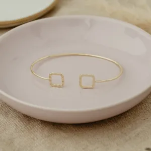 Square Geo Chic Cuff - Glee