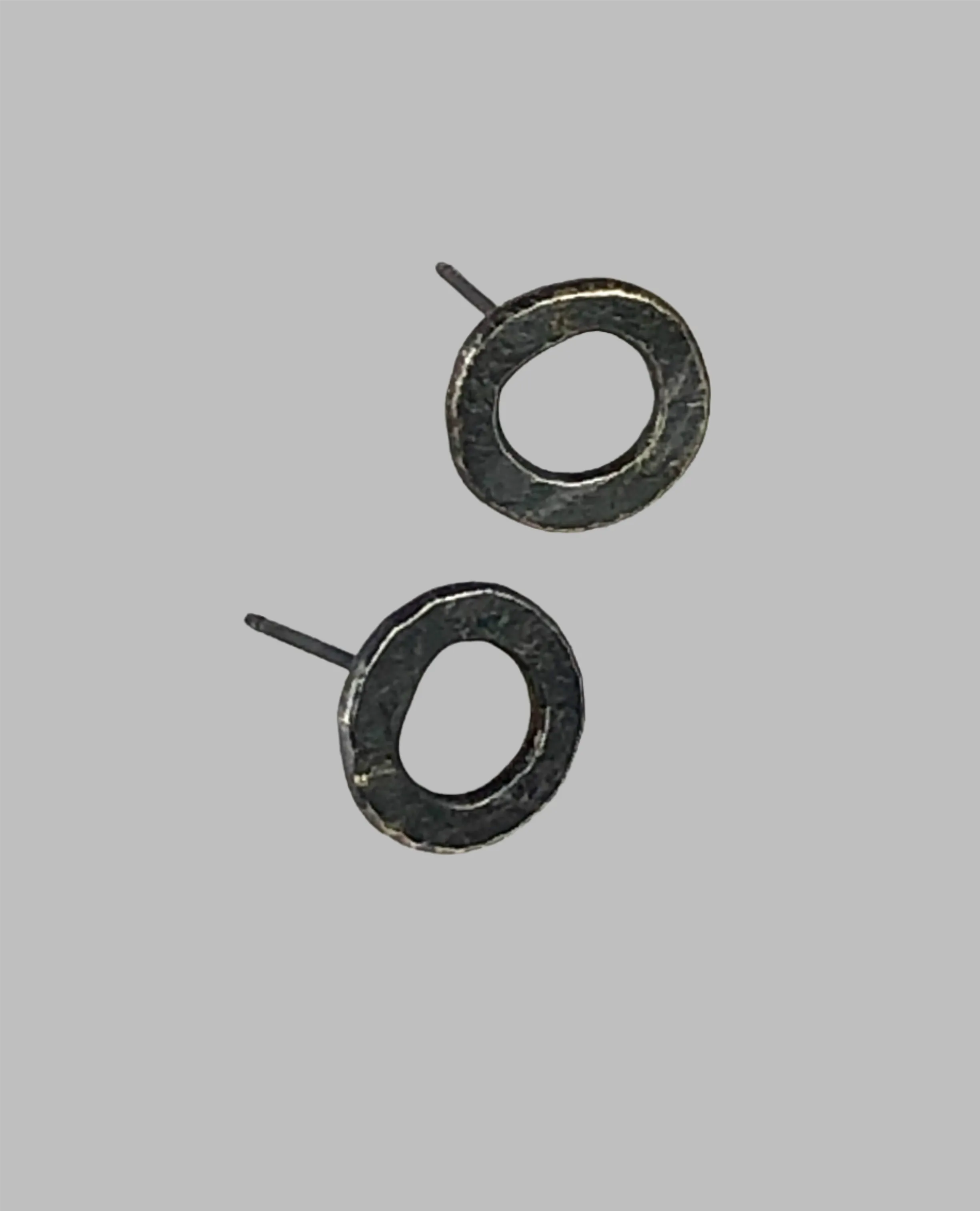 Sterling Silver Circle Post Earring