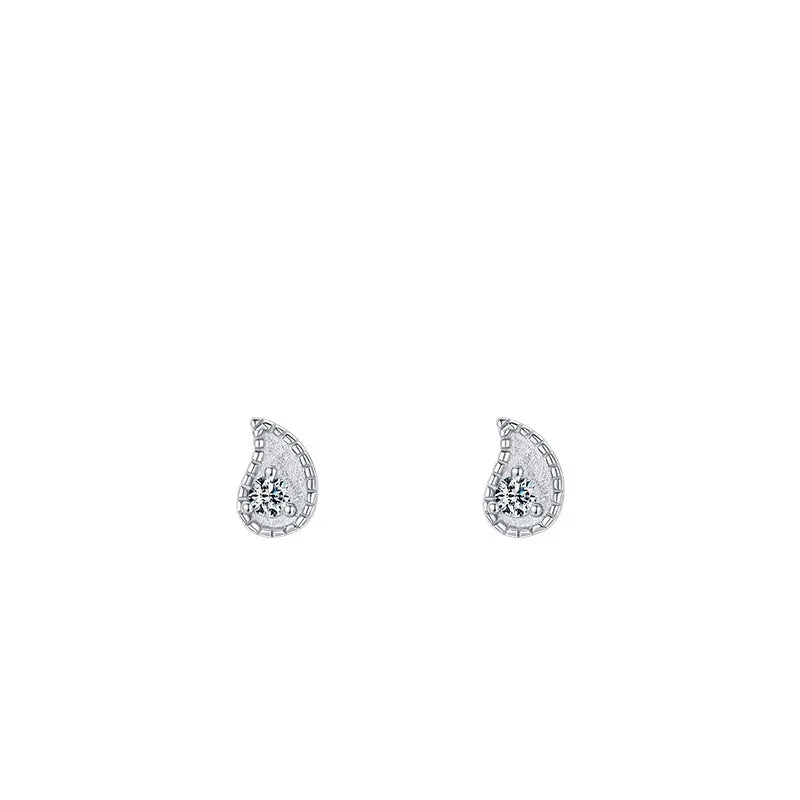 Sterling Silver Geometric Ear Care Earrings for Elegant Style