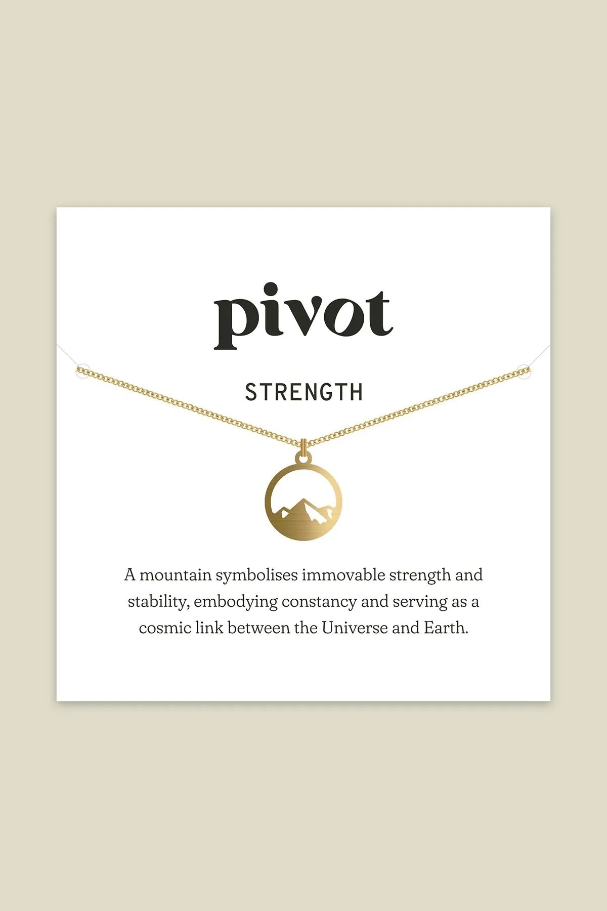 Strength Pendant Necklace