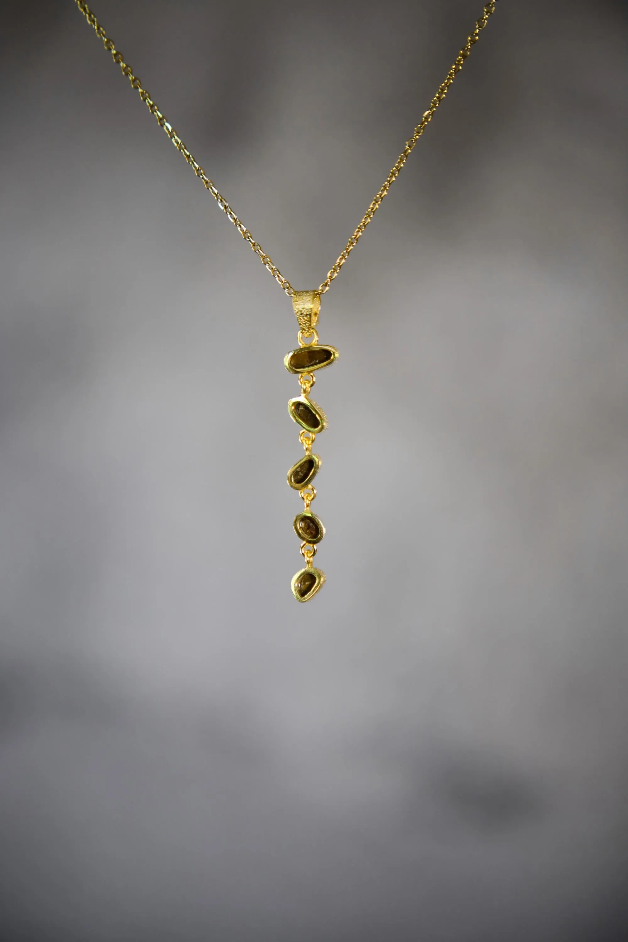 Stunning Faceted Zircon & Australian Opal Doublet Pendant, 18k Gold-Plated Sterling Silver, Crown Chakra, Libra Zodiac, Unique Gift