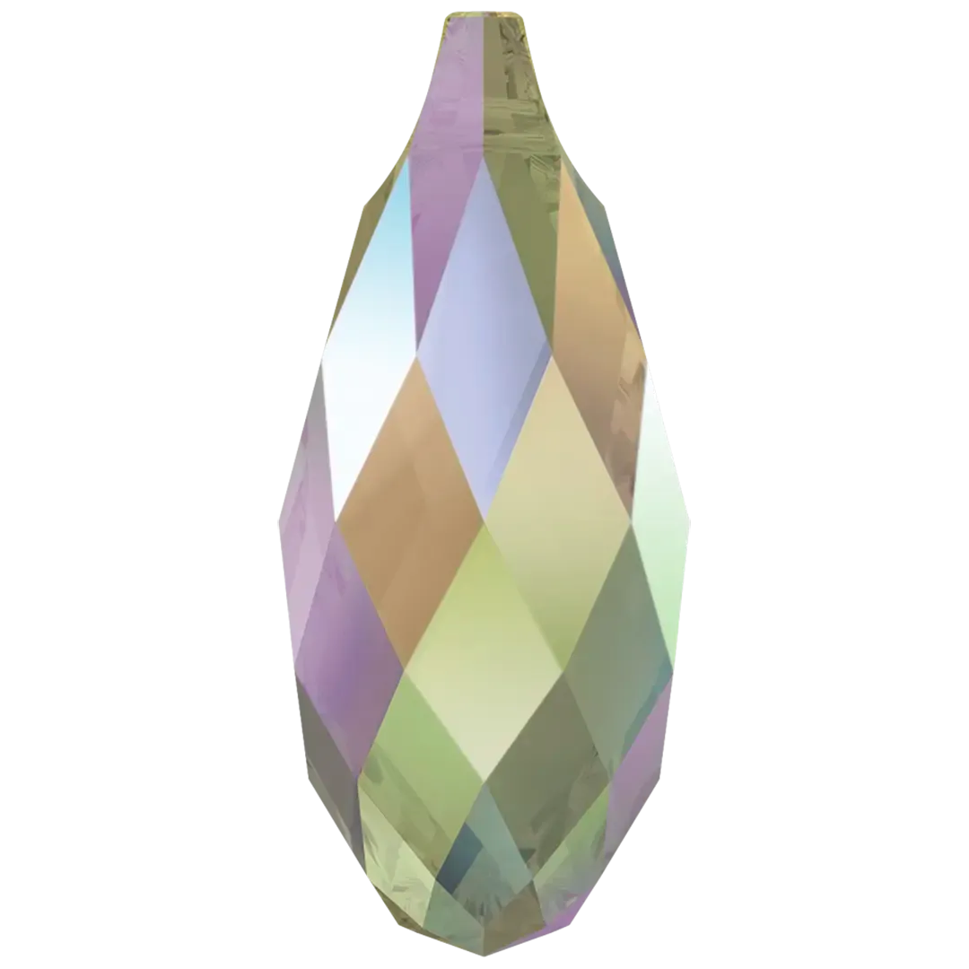 Swarovski Pendants Briolette (6010) Crystal Paradise Shine