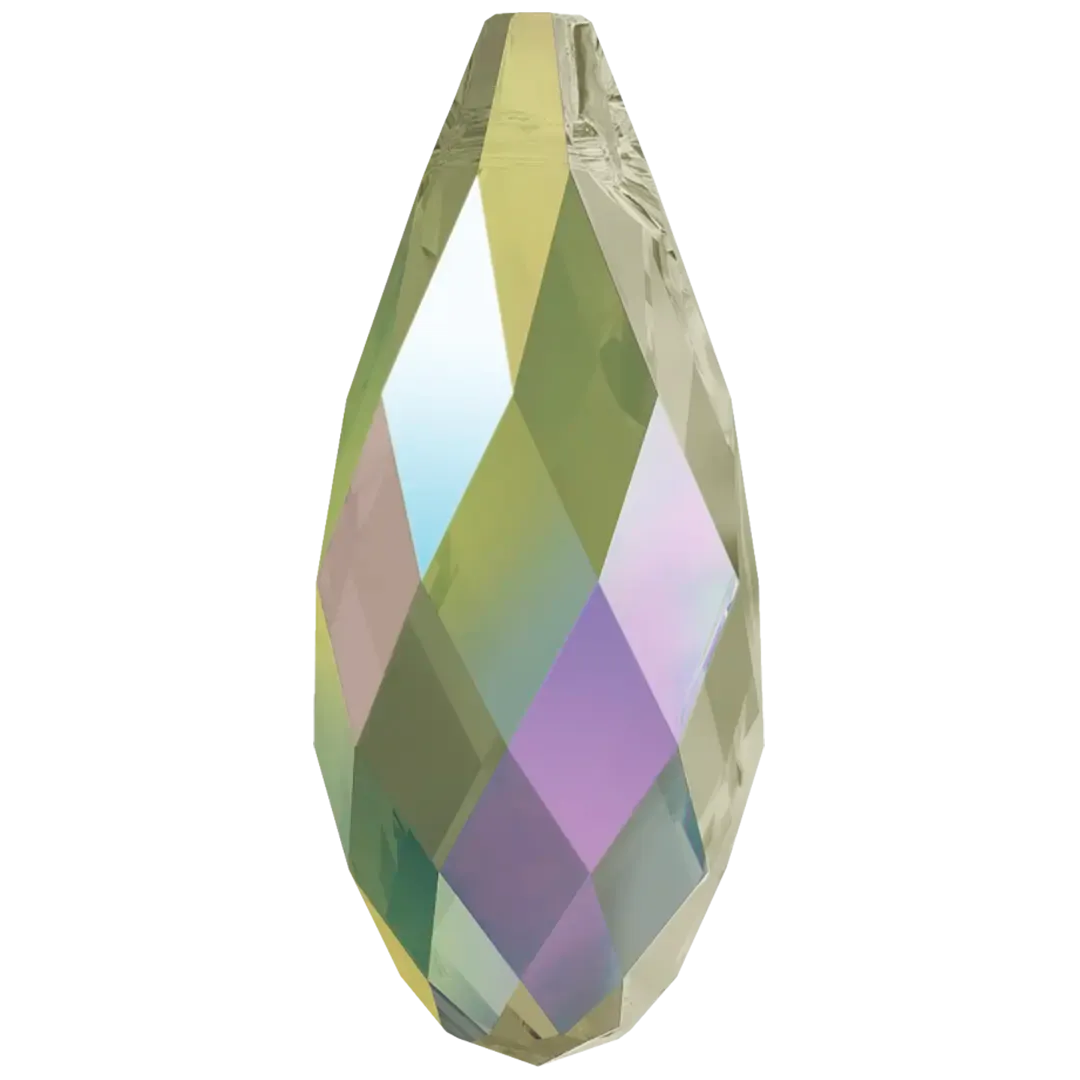 Swarovski Pendants Briolette (6010) Crystal Paradise Shine