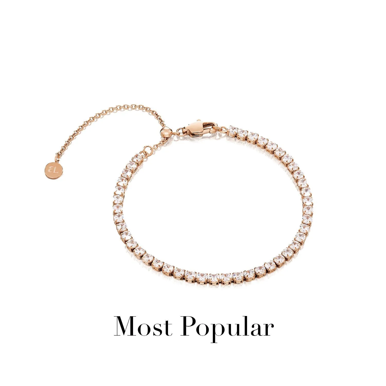 Tennis Bracelet (Rose Gold)