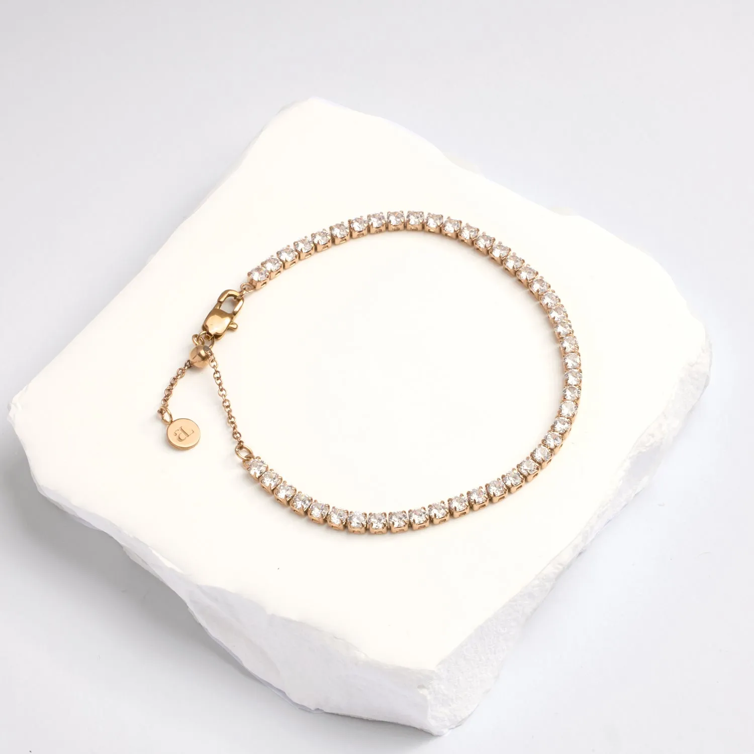 Tennis Bracelet (Rose Gold)