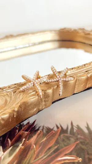 The Pearly Star Fish Earring