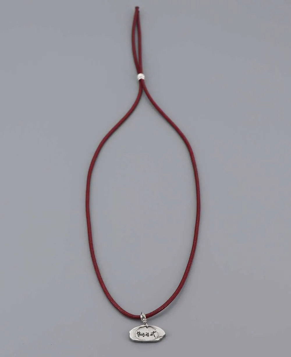 Thich Nhat Hanh This Is It Pendant Necklace
