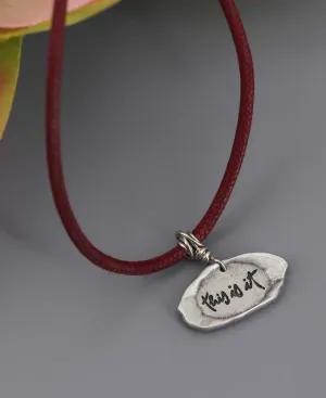 Thich Nhat Hanh This Is It Pendant Necklace