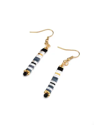 Tila Miyuki Seed Elegant Earrings