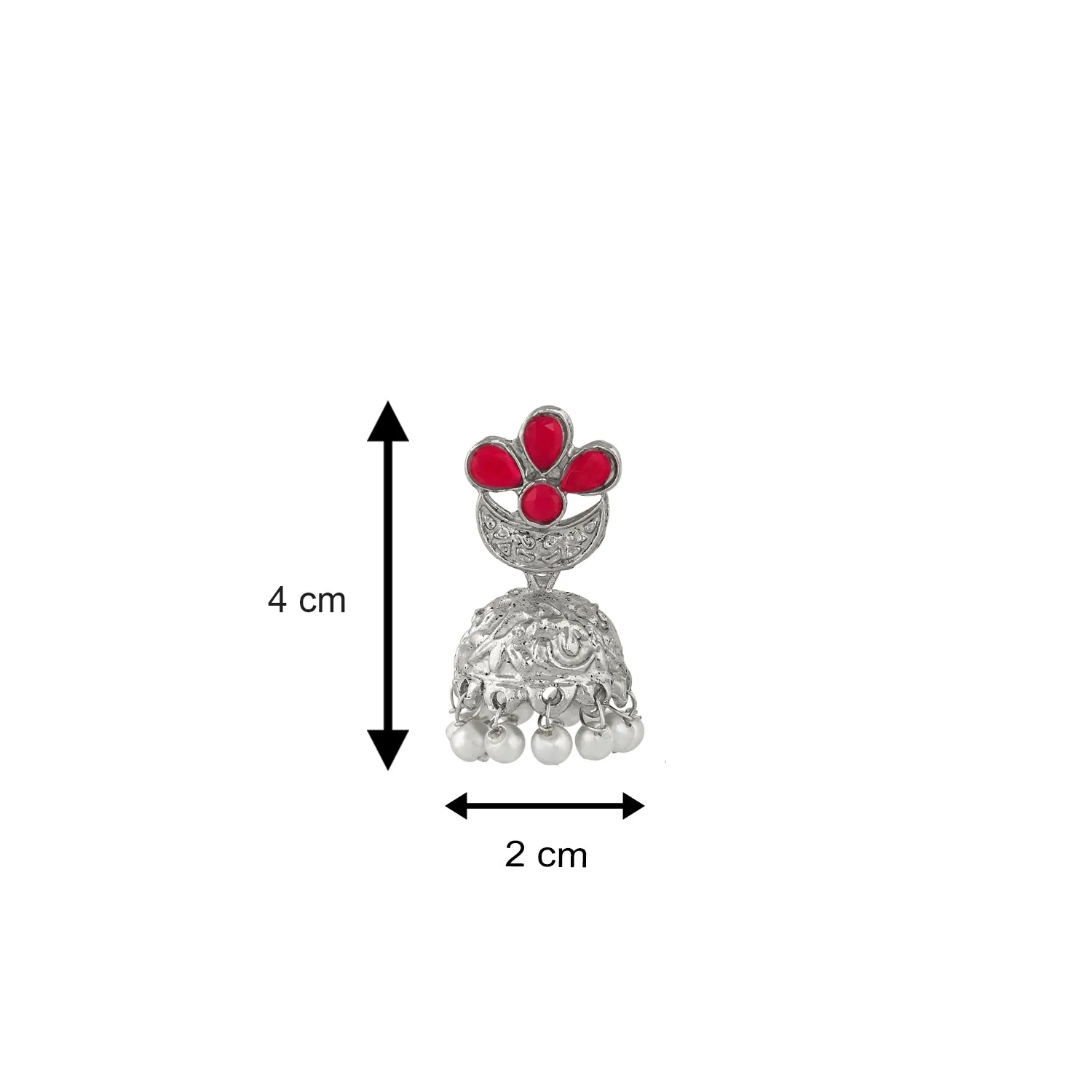 Traditional Ethnic Floral Jhumki Earring