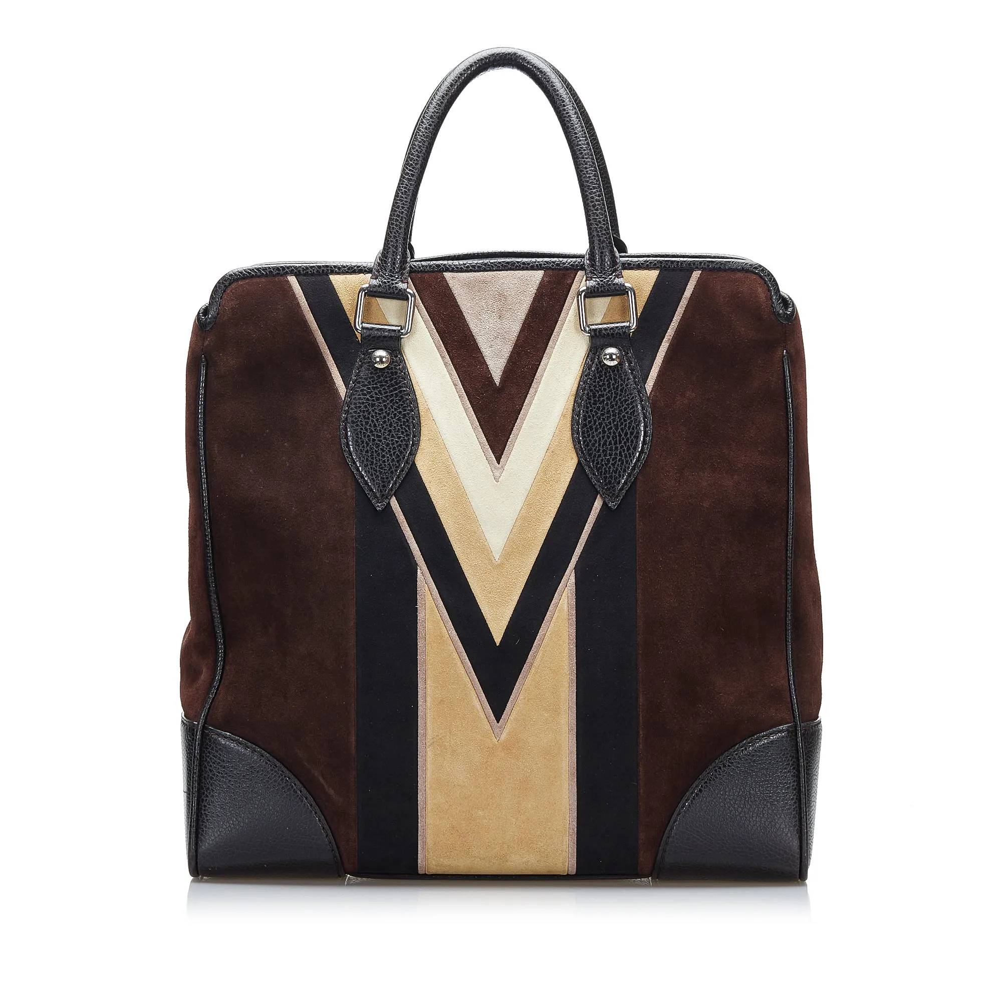 Trendy Inspired Louis Vuitton Innsbruck Cabas Brown Suede