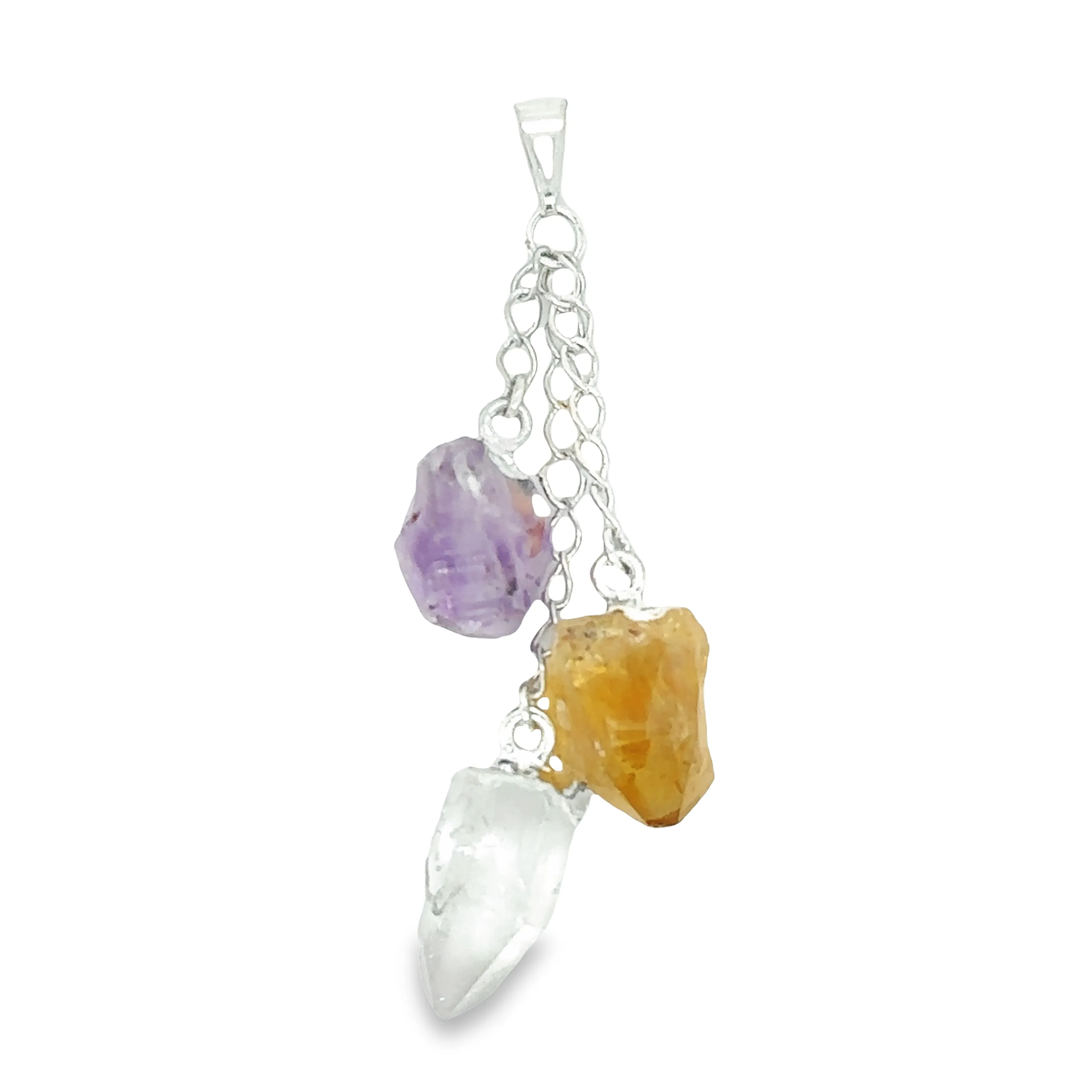 Triple Crystal Pendants