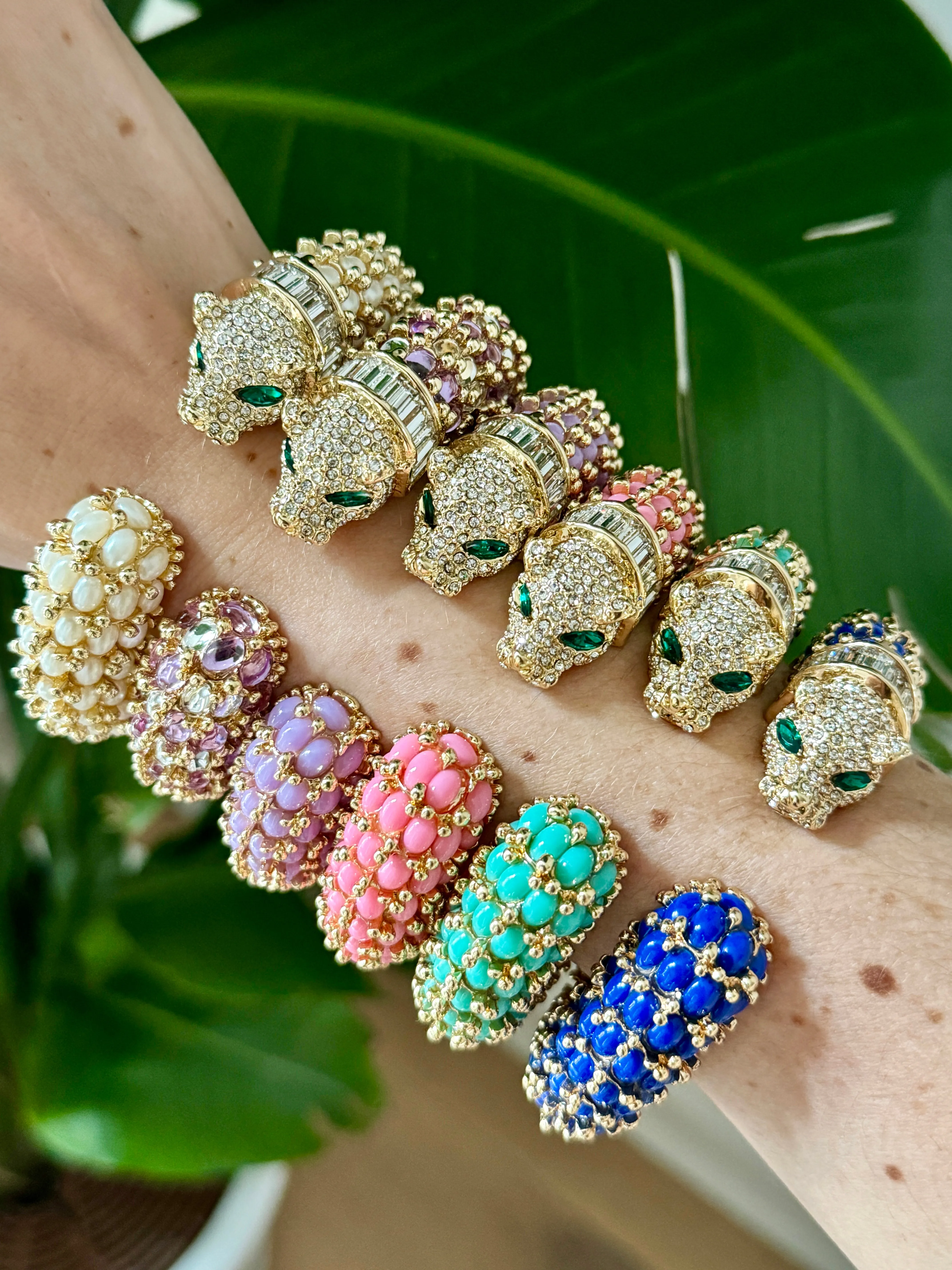 Turquoise Panther Bracelet