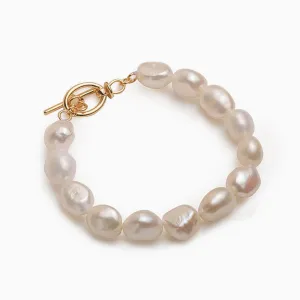 Vintage Baroque Pearl Bracelet