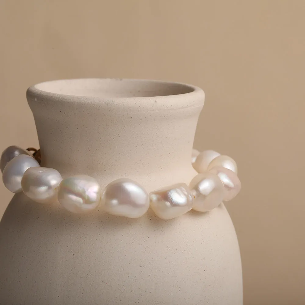 Vintage Baroque Pearl Bracelet
