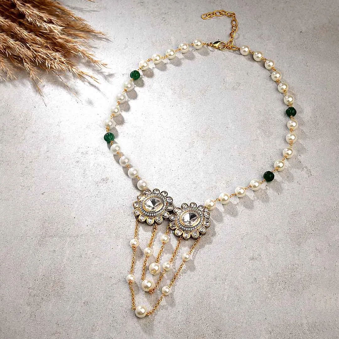 White Pearl Necklacce - MYJBRBLN 28
