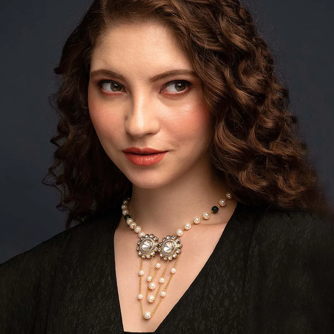 White Pearl Necklacce - MYJBRBLN 28