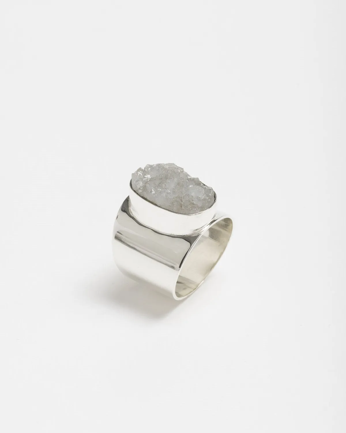 White Quartz Ring