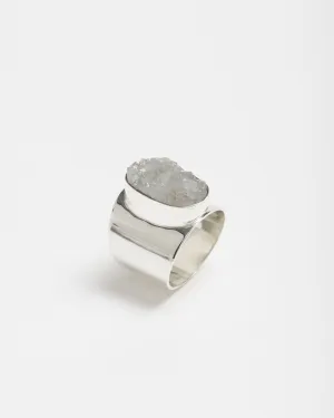 White Quartz Ring