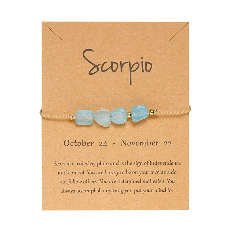 Zodiac Sign Constellation Bracelets