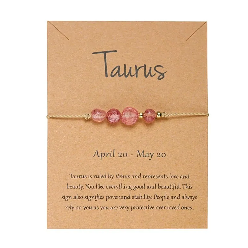Zodiac Sign Constellation Bracelets